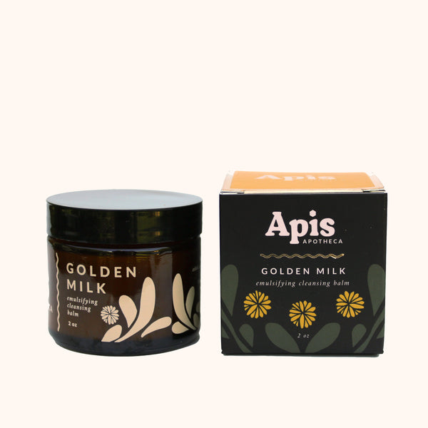 Golden Milk Emulsifying Cleansing Balm ✿ Botanical Makeup Remover for Sensitive Skin